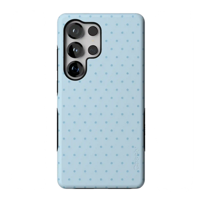 On the Dot | Blue Monochrome Polka Dot Case