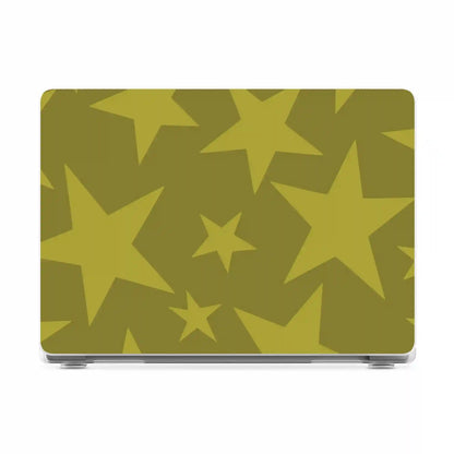 Stars Align | Green Stars Laptop Shell