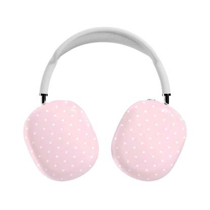 On the Dot | Pink & White Polka Dot AirPods Max Case