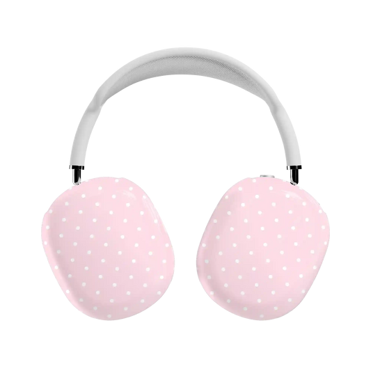 On the Dot | Pink & White Polka Dot AirPods Max Case