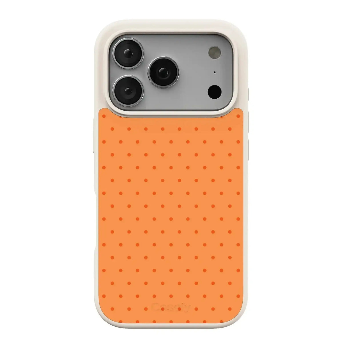 On the Dot | Orange Polka Dot Case