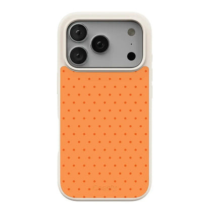 On the Dot | Orange Polka Dot Case