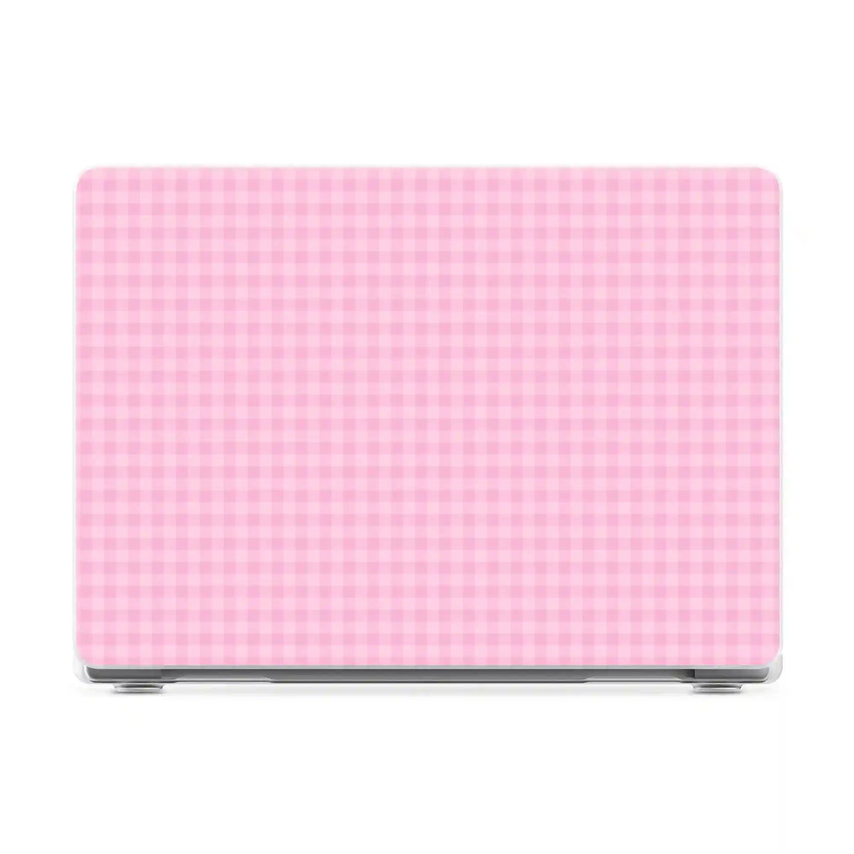 Sweet Jam | Light Pink Gingham Laptop Shell