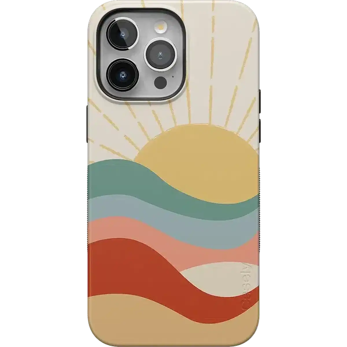 Here Comes the Sun | Colorblock Sunset Case