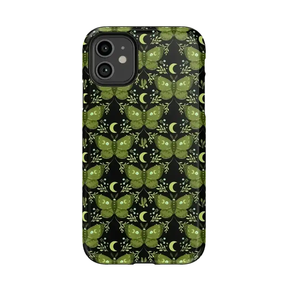 Mystic Moths | Green Twilight Case