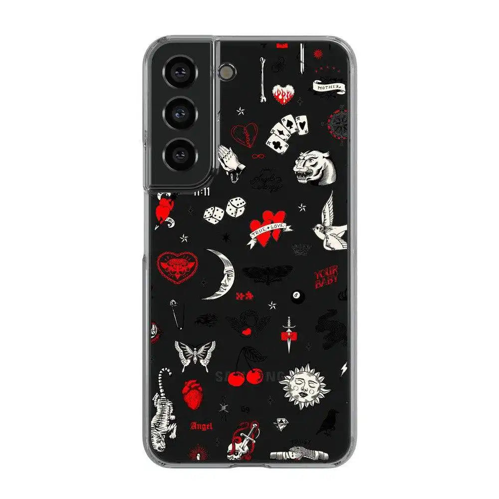 Not a Phase | Clear Flash Tattoo Case