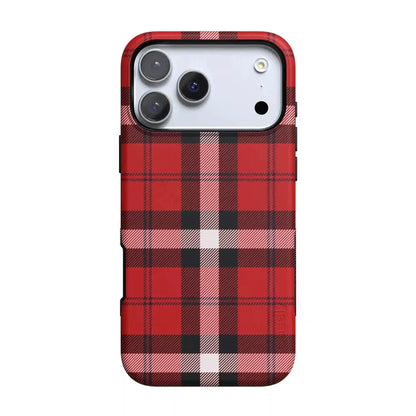 As if! | Red Plaid Case