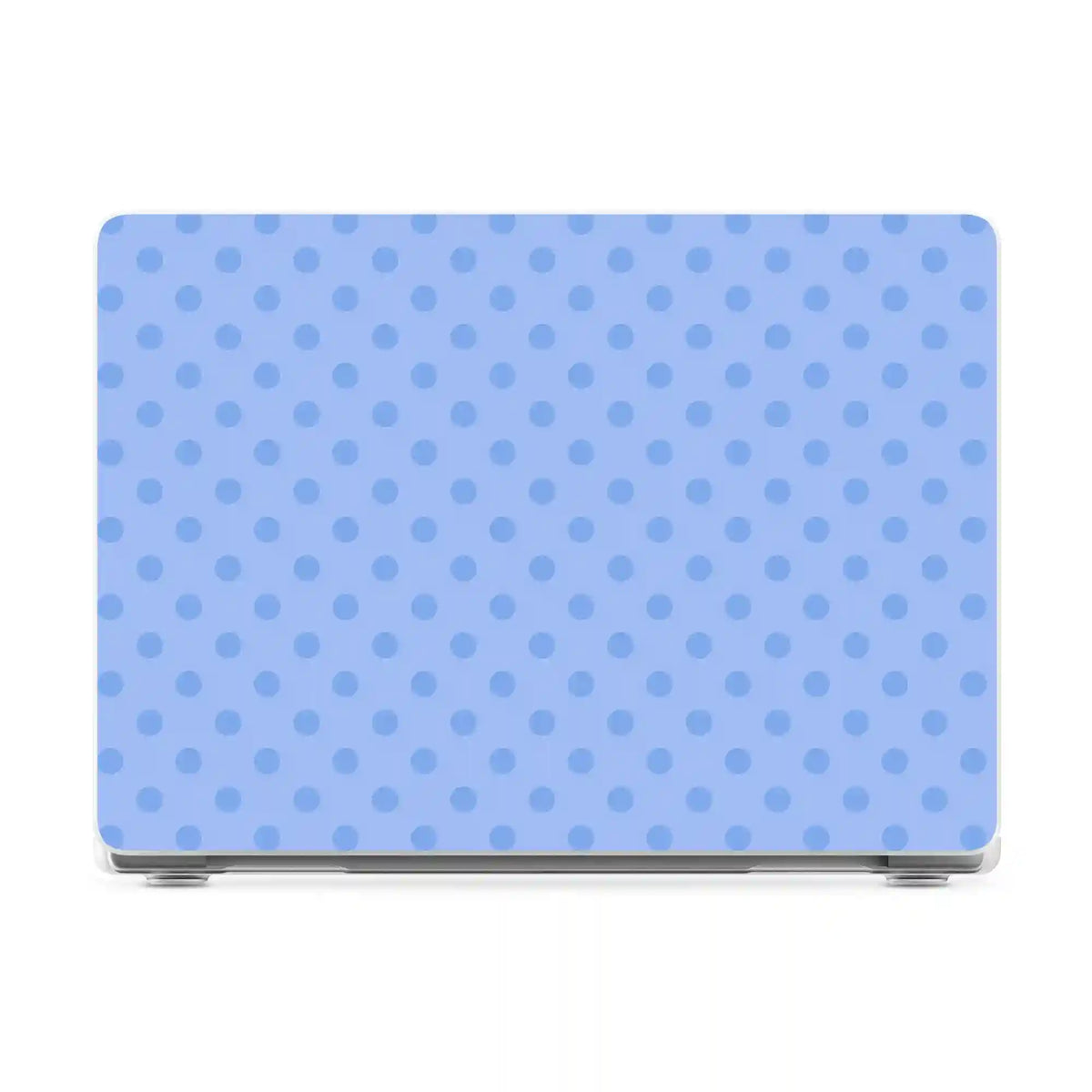 Spotted in SoHo | Periwinkle Polka Dot Laptop Shell