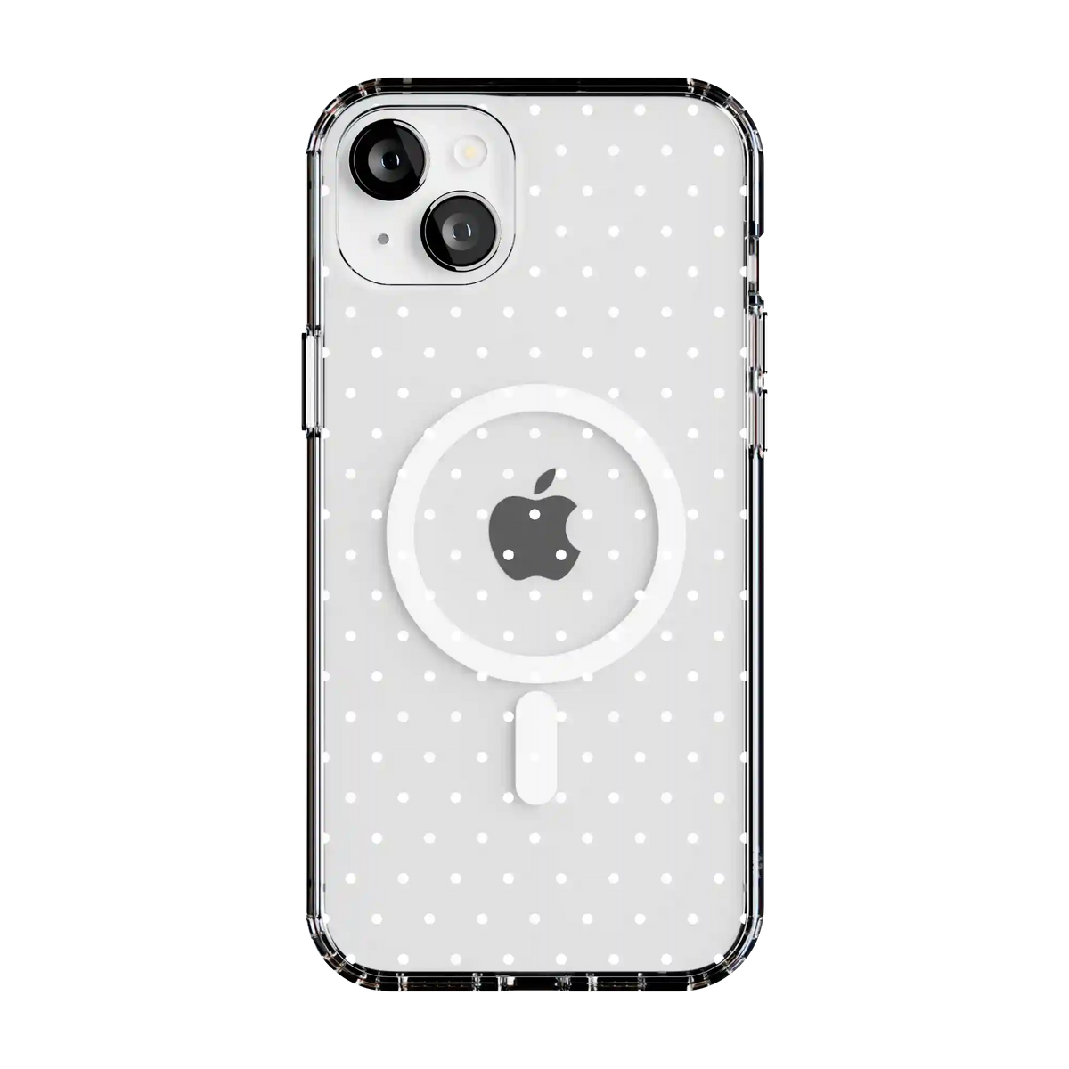 On the Dot | White Polka Dot Case