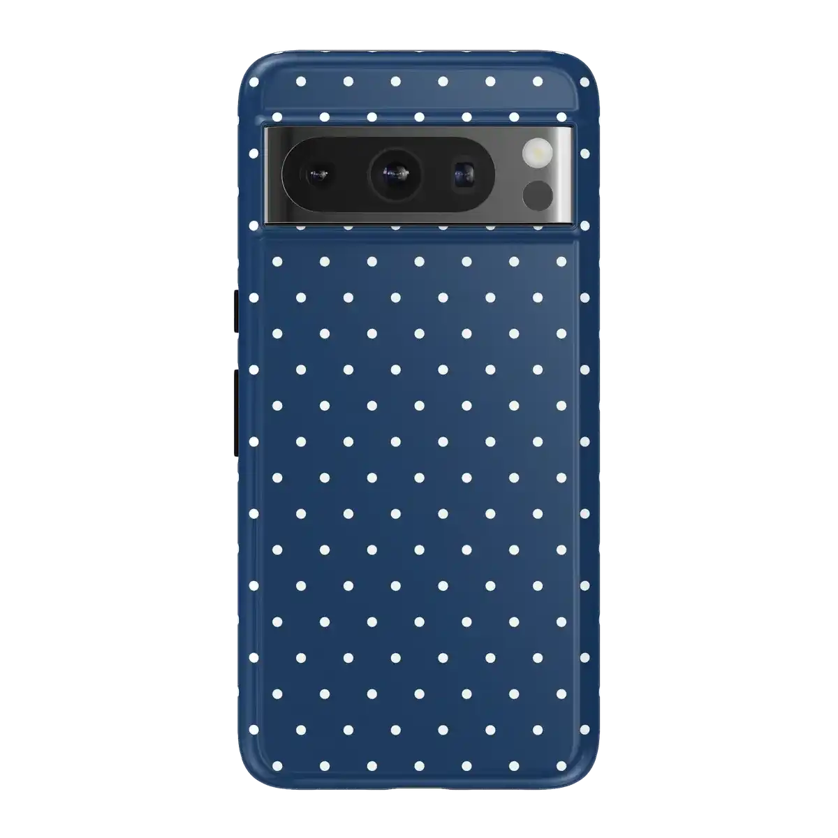 On the Dot | Navy Polka Dot Case