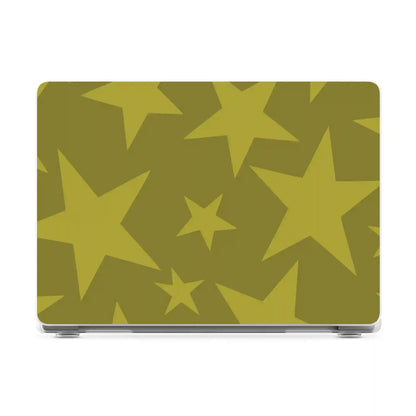 Stars Align | Green Stars Laptop Shell