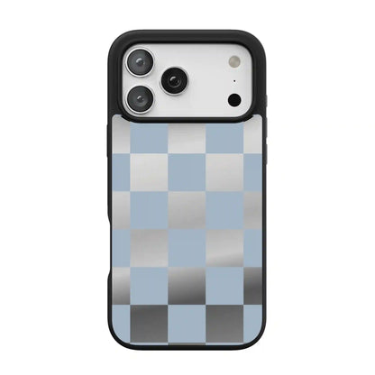 Fit Check | Light Blue Checkerboard Case