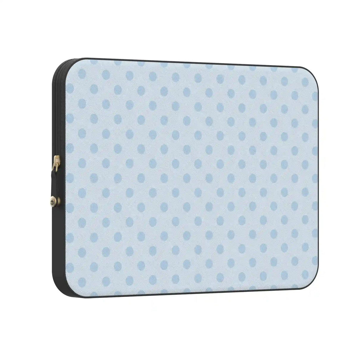 Spotted in SoHo | Light Blue Polka Dot Laptop Case
