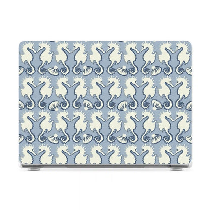 Seahorse Drift | Coastal Blues Laptop Shell