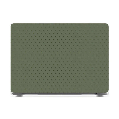 On the Dot | Olive Green Polka Dot Laptop Shell