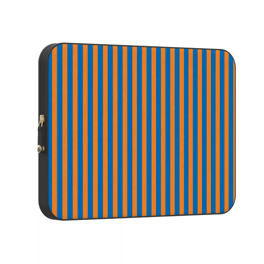 Go New York | Blue & Orange Stripes Laptop Case