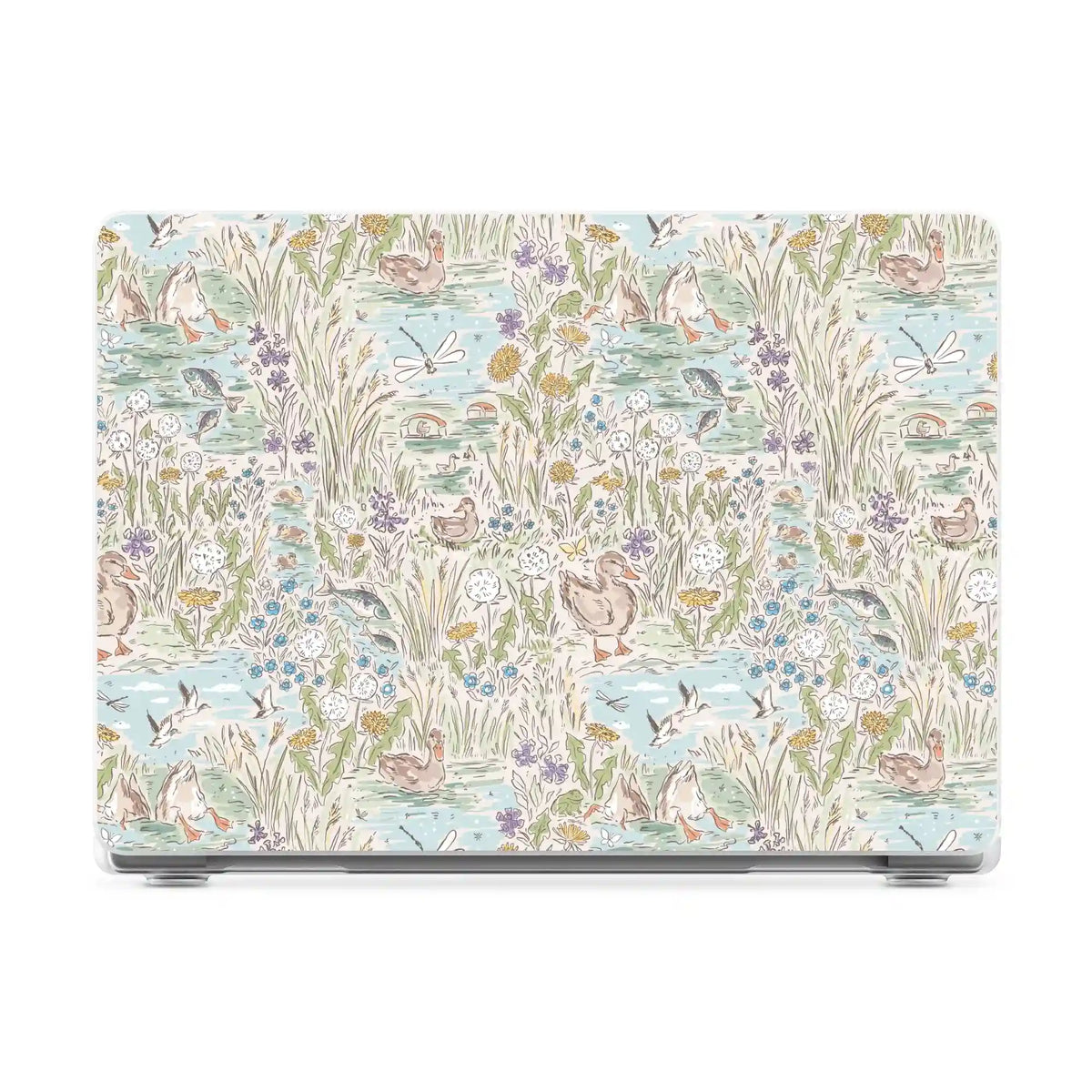 The Waddle Path | Duck Pond Laptop Shell