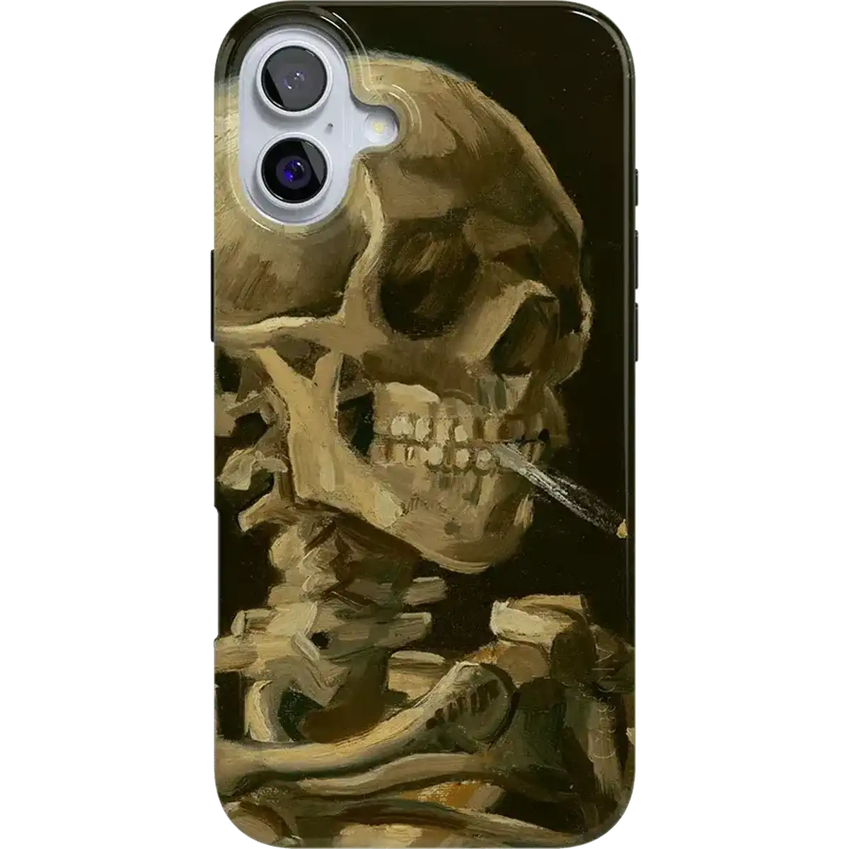 Van Gogh | Head of a Skeleton with a Burning Cigarette Phone Case