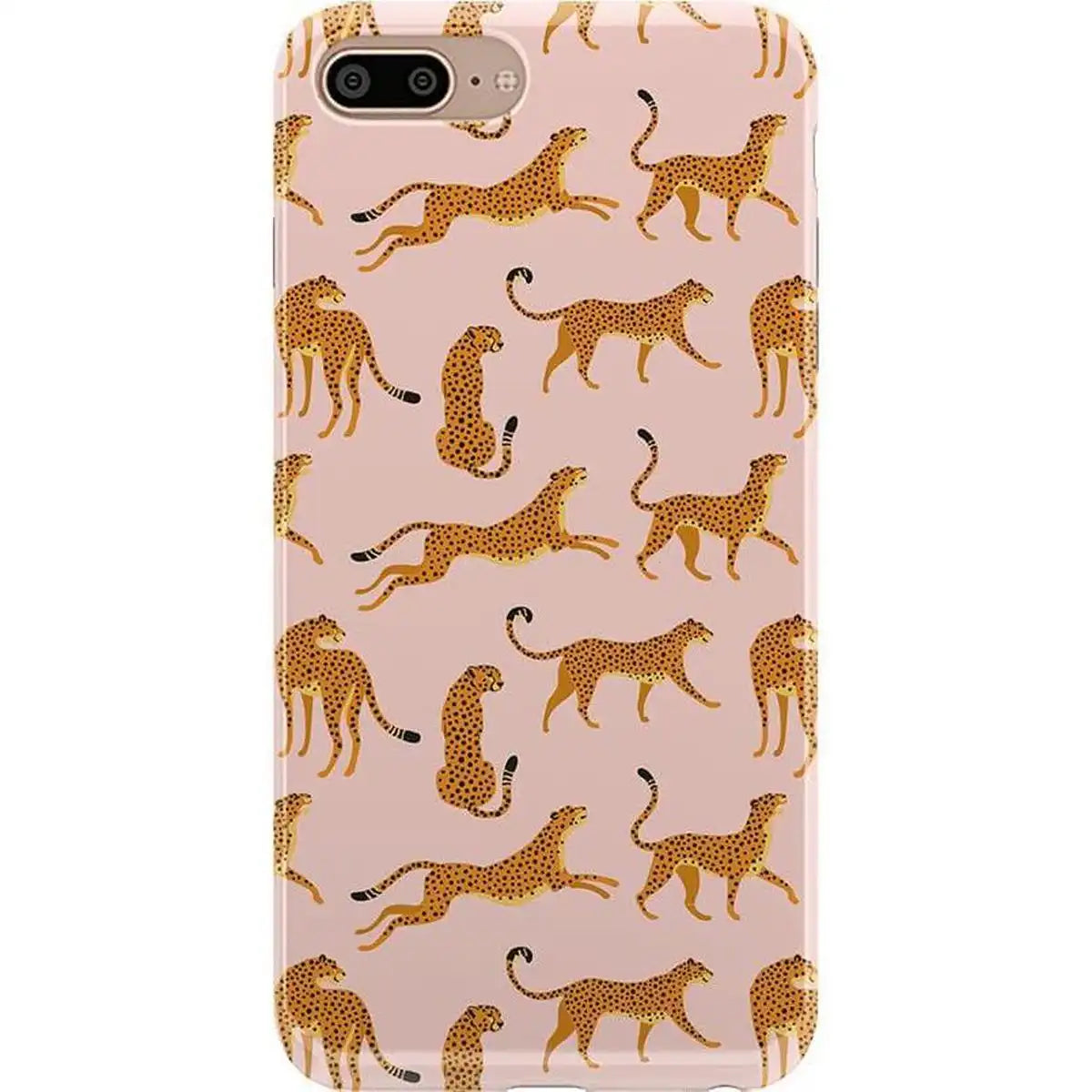 On the Prowl | Pink Leopard Print Case