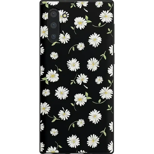 Daisy Daydream | Black Floral Samsung Case