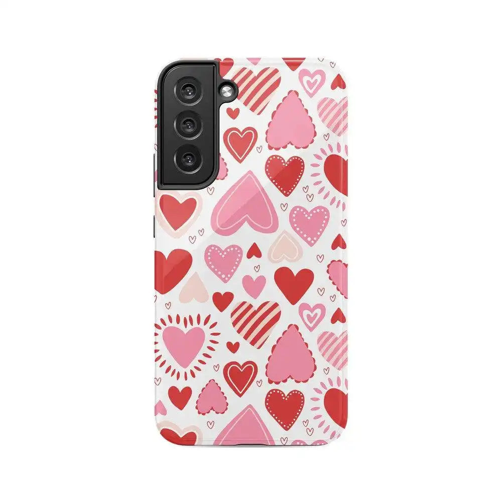 Love Struck | Heart Stickers Case