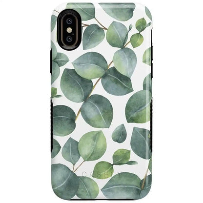 Leaf Me Alone | Green Floral Print Case