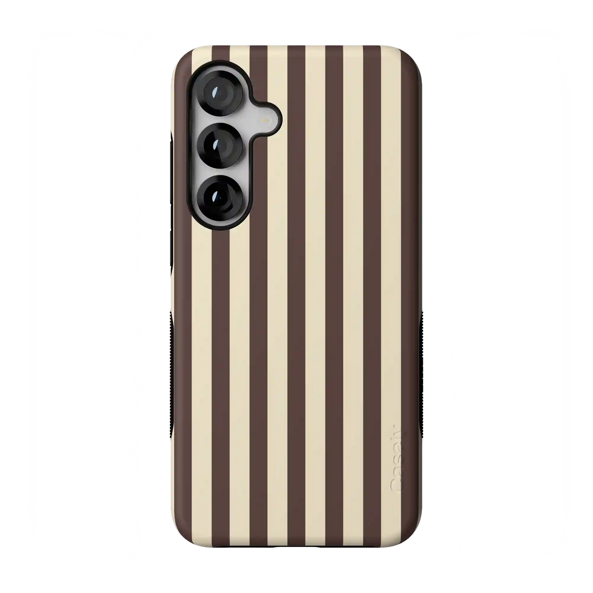 S'more Stripes | Brown Striped Case