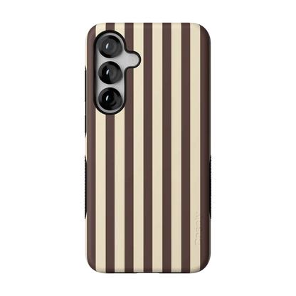 S'more Stripes | Brown Striped Case