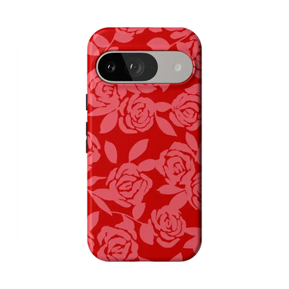 Final Rose | Red & Pink Floral Case