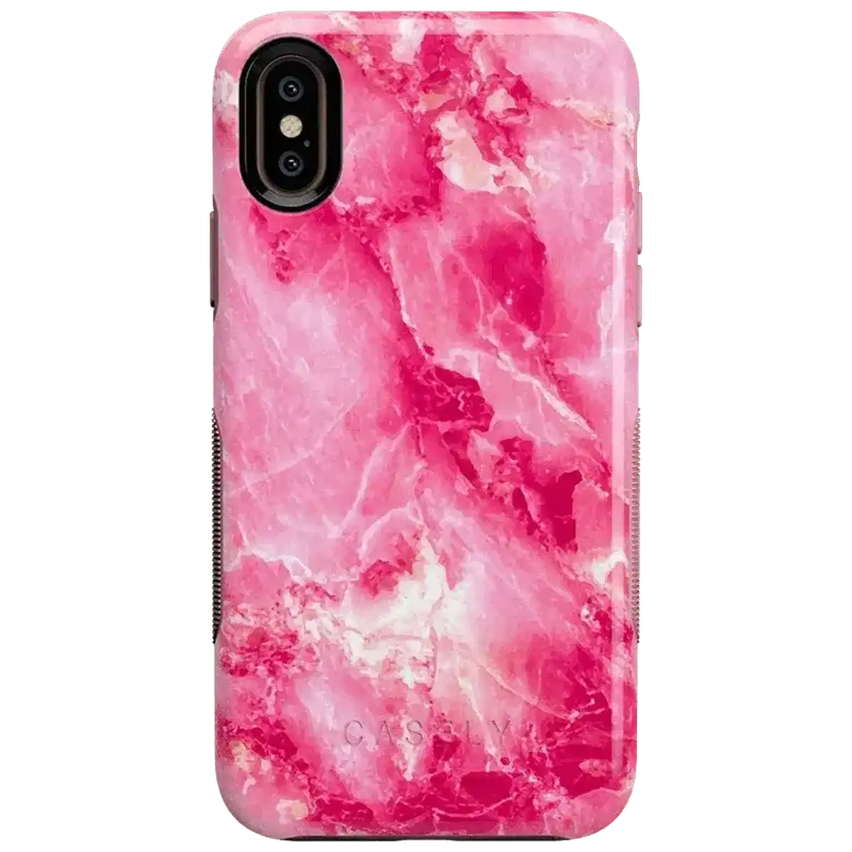 Pretty in Pink | Hot Pink Marble Case