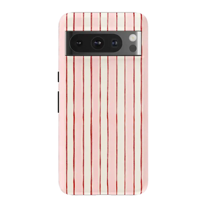 Pretty in Pastel | Blush Stripes Case