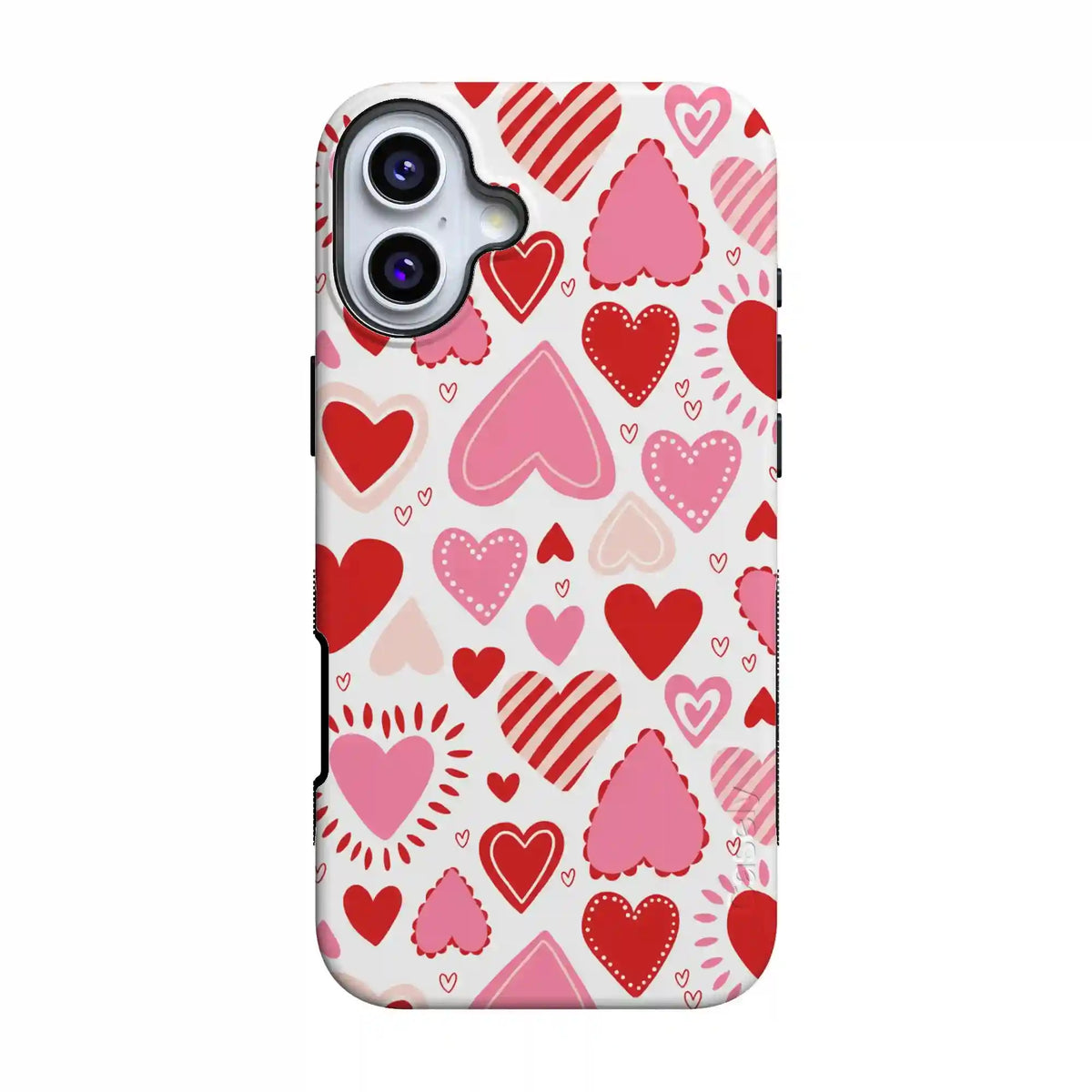 Love Struck | Heart Stickers Case