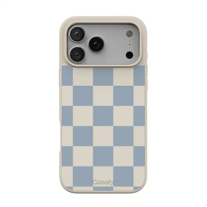 Fit Check | Light Blue Checkerboard Case