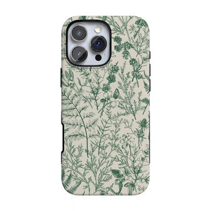 Sage Garden | Green Floral Case