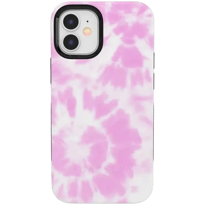 Down for Whatever | Light Pink Tie Dye Case