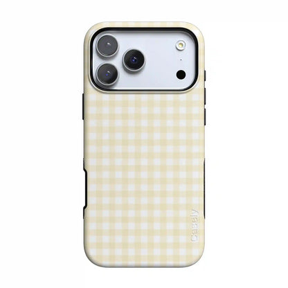 Pastel Picnic | Yellow Gingham Case