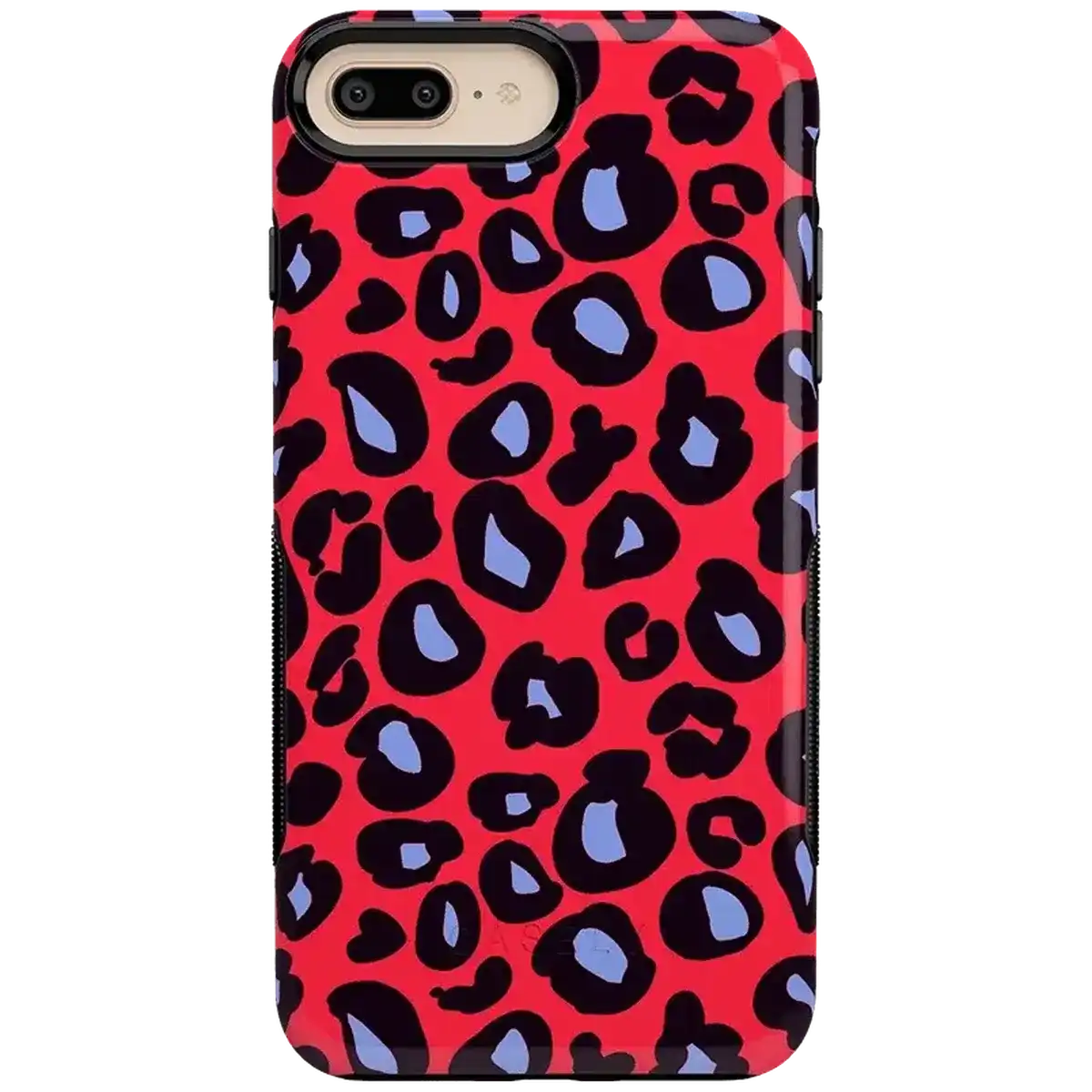 Into the Wild | Red & Blue Leopard Print Case