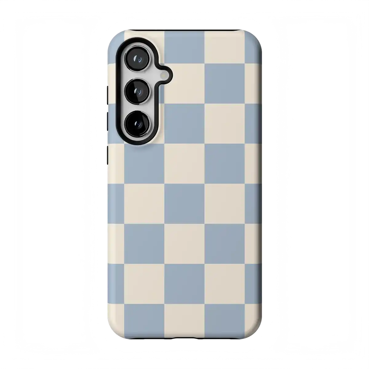 Fit Check | Light Blue Checkerboard Case