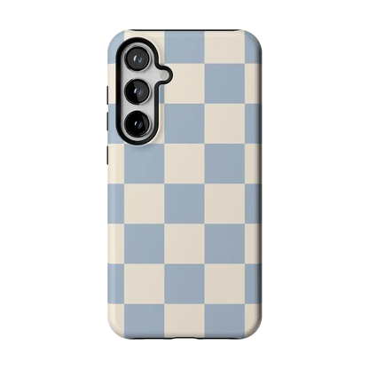 Fit Check | Light Blue Checkerboard Case