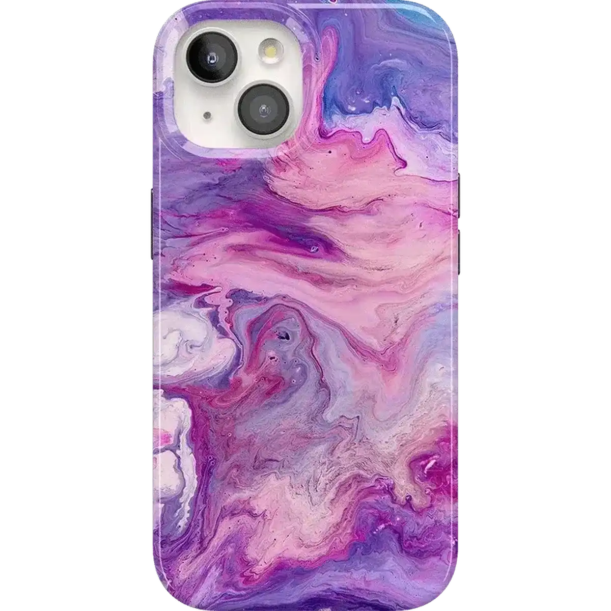 Tie Dying Over You | Purple Marble iPhone Case