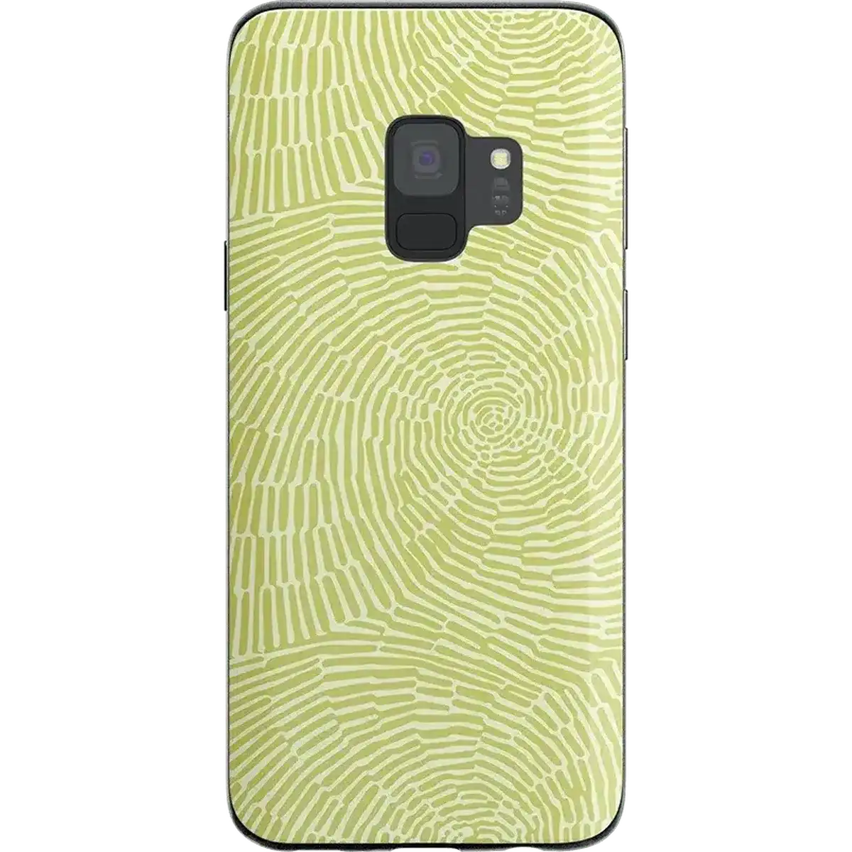 Swirl Away | Tea Green Geometric Samsung Case
