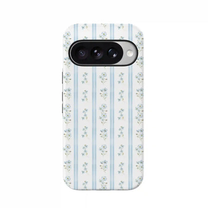 Cottage Stripe | Blue Floral Case