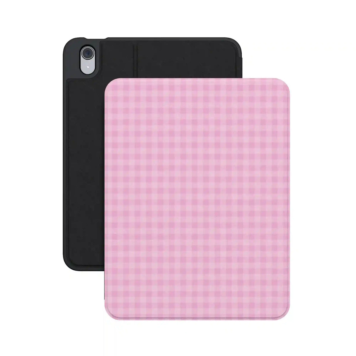 Sweet Jam | Light Pink Gingham iPad Case