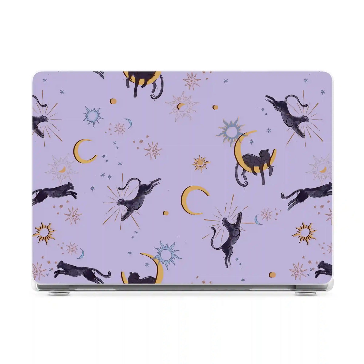 Spellbound | Celestial Black Cat Laptop Shell