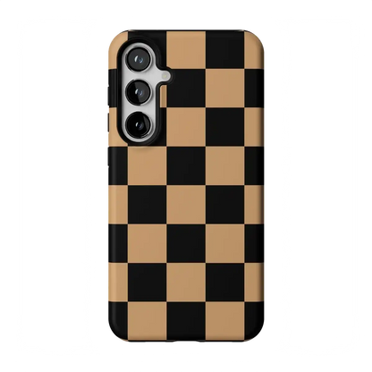 Fit Check | Black & Brown Checkerboard Case