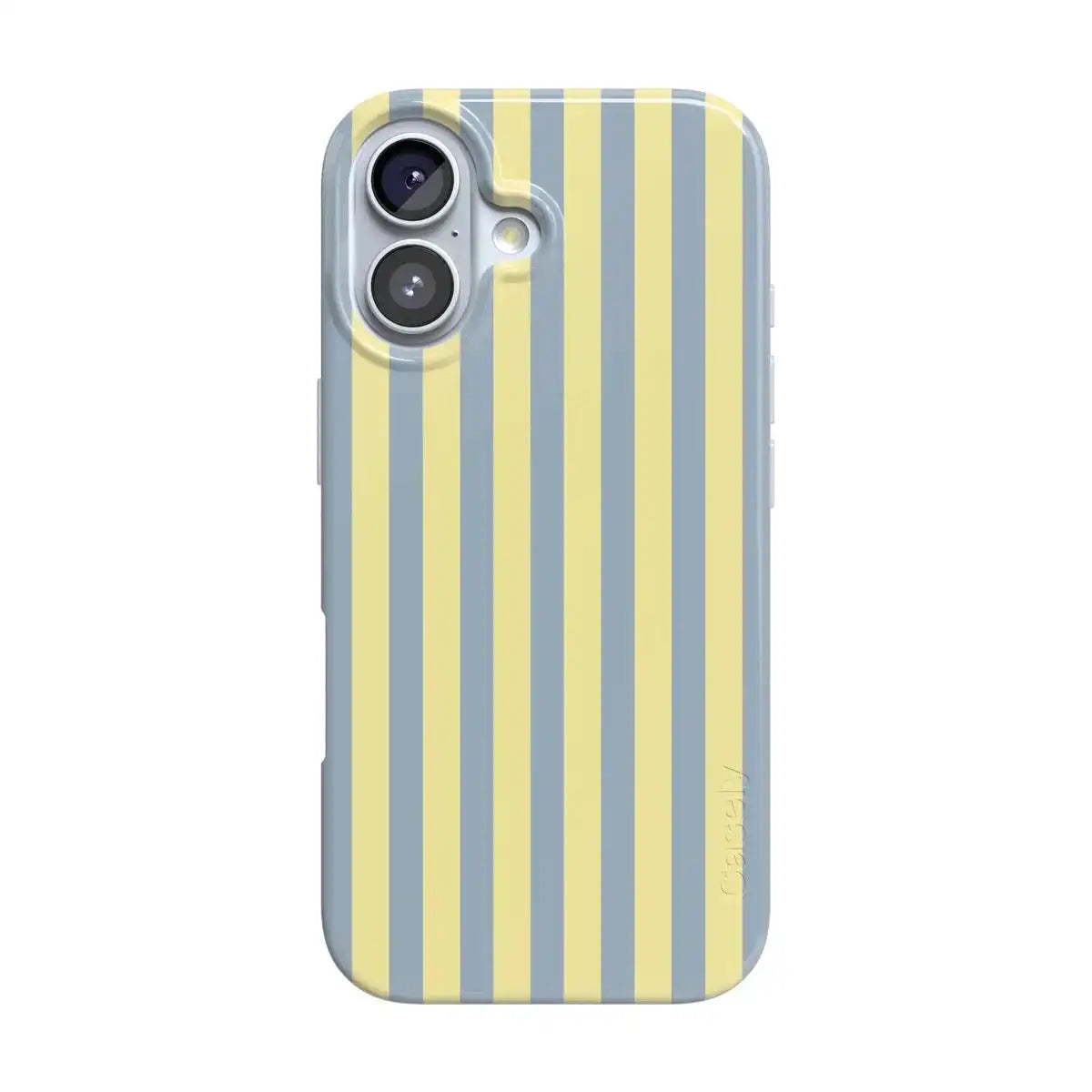 Coastline Stripes | Blue & Yellow Case