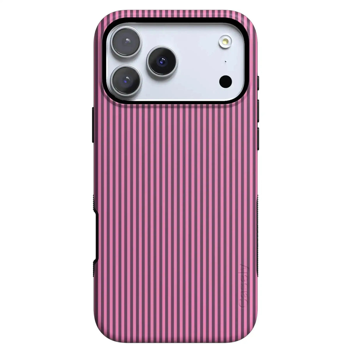 Stripes and the City | Pink & Purple Pinstripe Case