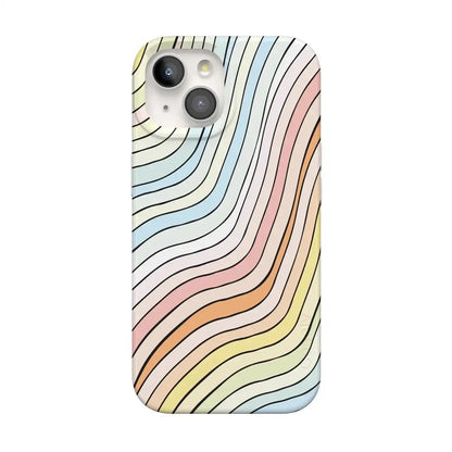 Ride The Wave | Pastel Rainbow Lined Case