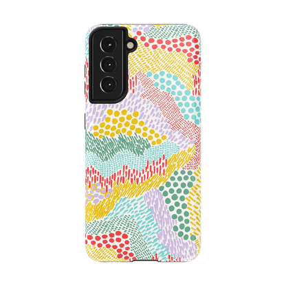 Color Me Happy | Pattern Colorblock Case