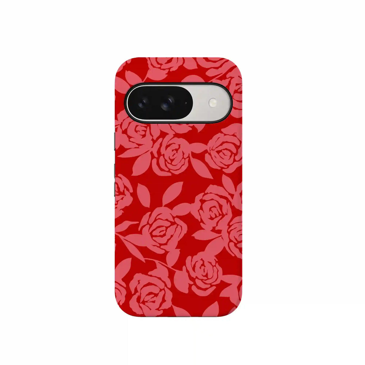 Final Rose | Red & Pink Floral Case